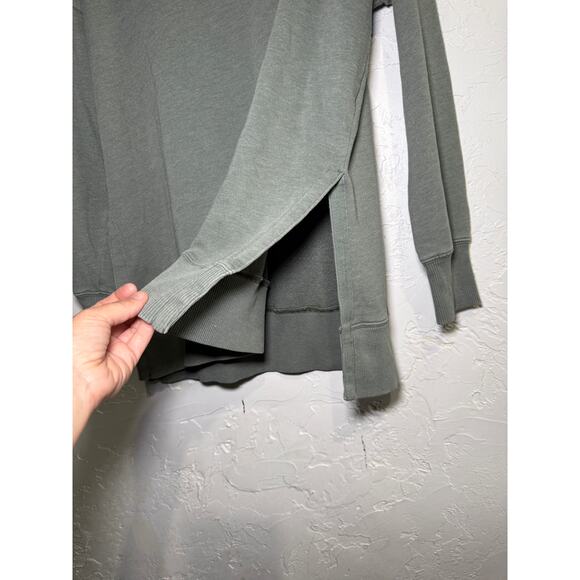 Aerie cozy crew neck pullover sweater womens small slouchy lounge comfort‎ soft - Picture 2 of 8